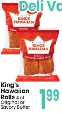 Jewel-Osco King's Hawaiian Rolls offer