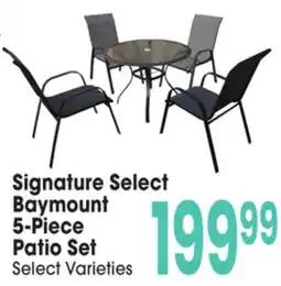 Jewel-Osco Signature Select Baymount 5-Piece Patio Set offer