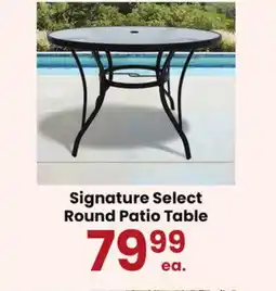 Jewel-Osco Signature Select Round Patio Table offer