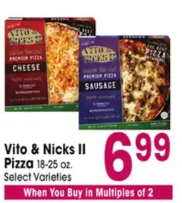 Jewel-Osco Vito & Nicks II Pizza offer