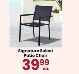 Jewel-Osco Signature Select Patio Chair offer