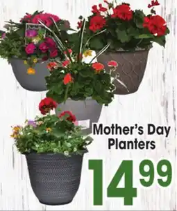 Jewel-Osco Mother's Day Planters offer