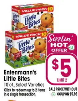 Jewel-Osco Entenmann's Little Bites offer