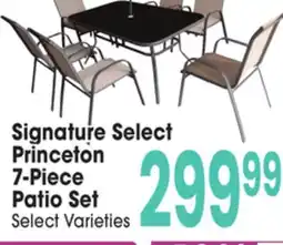 Jewel-Osco Signature Select Princeton 7-Piece Patio Set offer