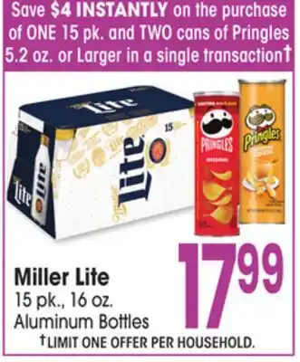 Jewel-Osco Miller Lite offer