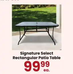 Jewel-Osco Signature Select Rectangular Patio Table offer