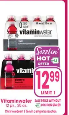 Jewel-Osco Vitaminwater offer