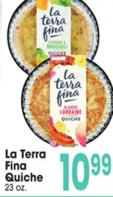 Jewel-Osco La Terra Fina Quiche offer
