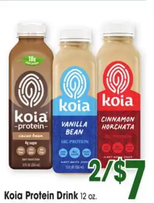 Jewel-Osco Koia Protein Drink offer