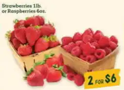 Sprouts Farmers Market Strawberries or raspberries offer