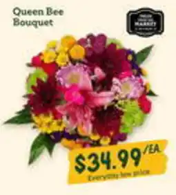 Sprouts Farmers Market Queen bee bouquet offer