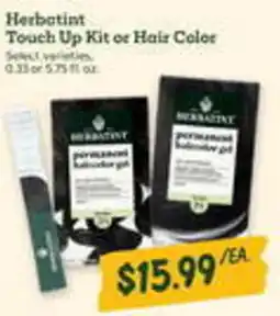 Sprouts Farmers Market Herbatint touch up kit or hair color offer