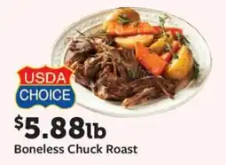 Fareway Boneless chuck roast offer