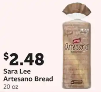 Fareway Sara lee artesano bread offer