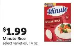 Fareway Minute rice offer