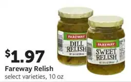 Fareway Fareway relish offer