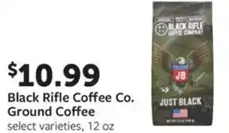 Fareway Black rifle coffee co. ground coffee offer