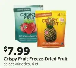 Fareway Crispy fruit freeze-dried fruit offer