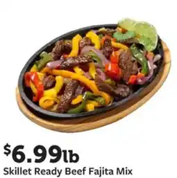 Fareway Skillet ready beef fajita mix offer