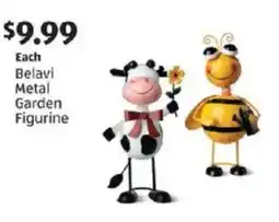 Aldi Belavi metal garden figurine offer