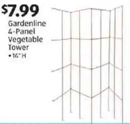 Aldi Gardenline 4-panel vegetable tower offer
