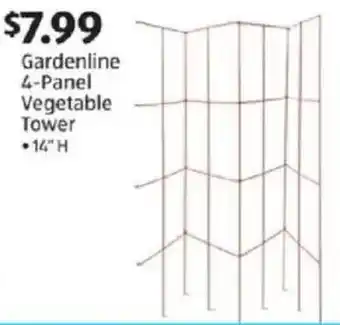 Aldi Gardenline 4-panel vegetable tower offer