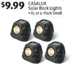 Aldi Casalux solar rock lights offer