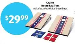Aldi Crane bean bag toss offer