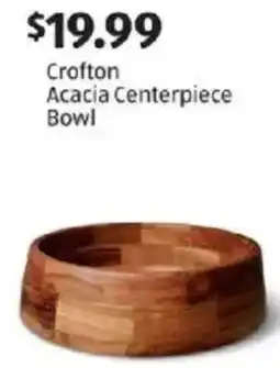 Aldi Crofton acacia centerpiece bowl offer