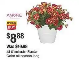The Home Depot Winchester planter offer