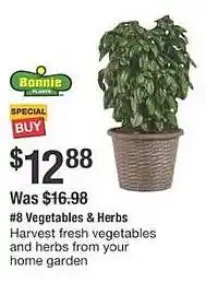 The Home Depot Vegetables & herbs offer
