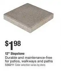 The Home Depot Stepstone offer