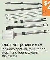 The Home Depot Nexgrill grill tool set offer