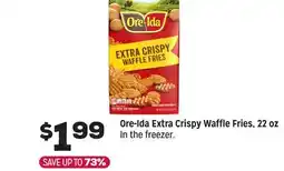 Grocery Outlet Ore-Ida Extra Crispy Waffle Fries offer