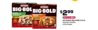 Grocery Outlet Hot Pockets Big & Bold offer
