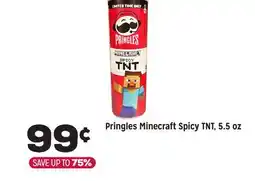 Grocery Outlet Pringles Minecraft Spicy TNT offer