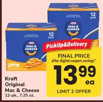 ACME Kraft Original Mac & Cheese offer