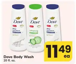ACME Dove Body Wash offer