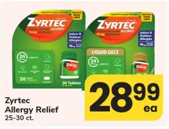 ACME Zyrtec Allergy Relief offer