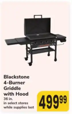 ACME Blackstone 4-Burner Griddle with Hood offer