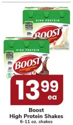 ACME Boost High Protein Shakes offer