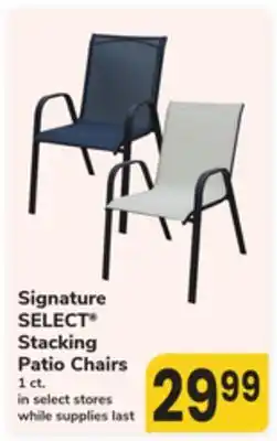 ACME Signature SELECT Stacking Patio Chairs offer