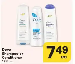 ACME Dove Shampoo or Conditioner offer