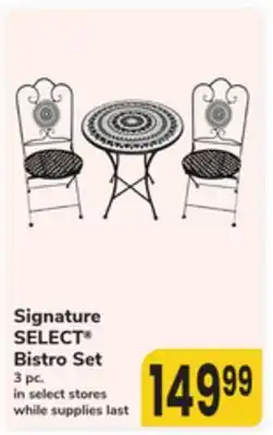 ACME Signature SELECT Bistro Set offer