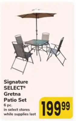 ACME Signature SELECT Gretna Patio Set offer