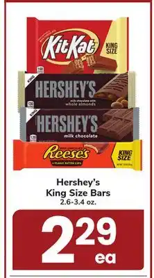 ACME Hershey's King Size Bars offer