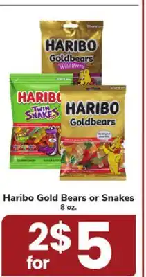 ACME Haribo Gold Bears or Snakes offer