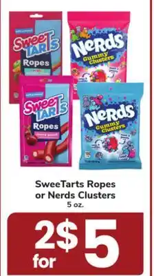 ACME SweeTarts Ropes or Nerds Clusters offer