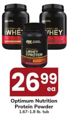 ACME Optimum Nutrition Protein Powder offer