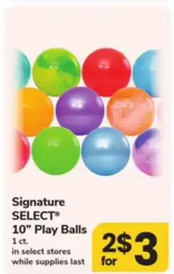 ACME Signature SELECT 10 Play Balls offer